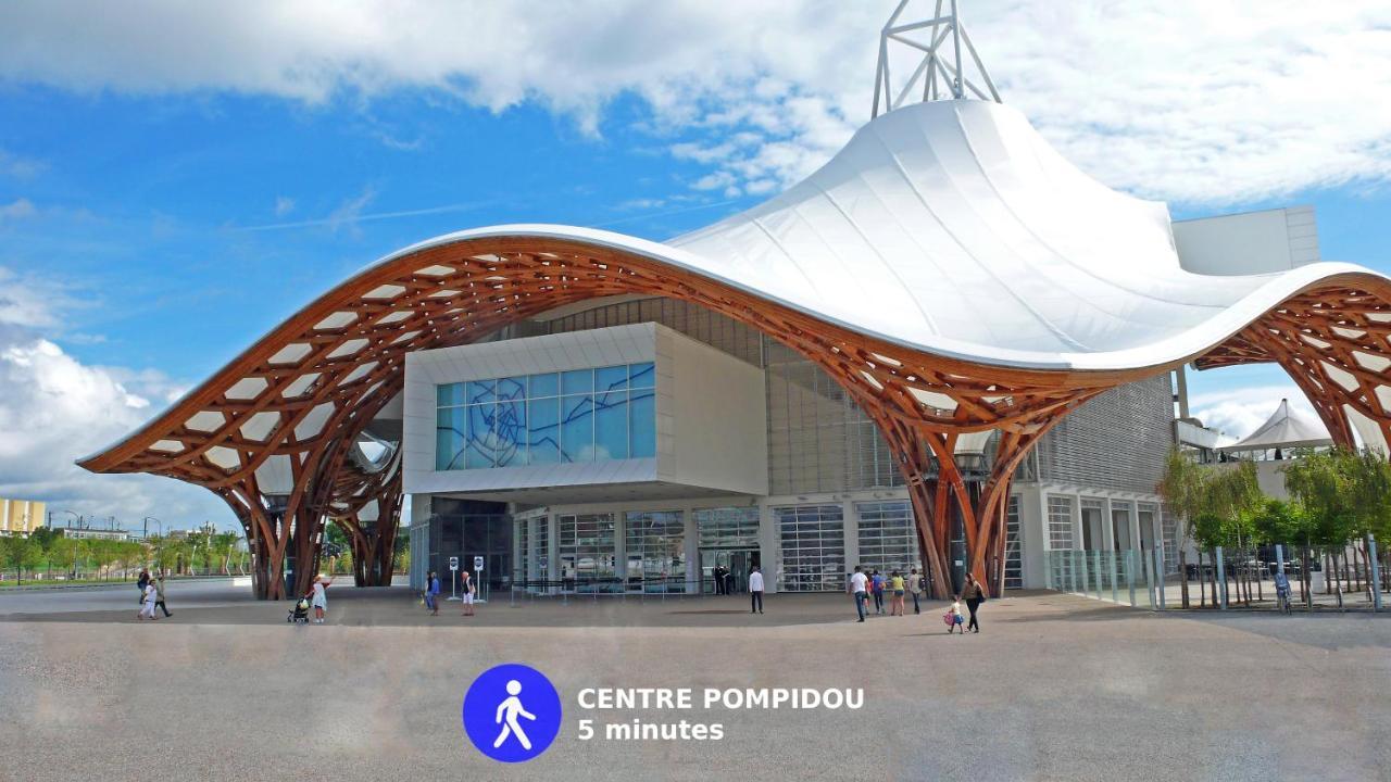 Belchamps Metz Gare Pompidou Διαμέρισμα Εξωτερικό φωτογραφία